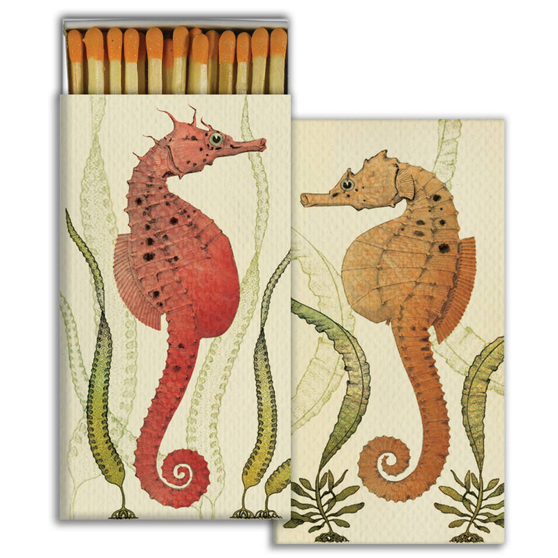 Warm Wishes Designer Matches - Seahorses