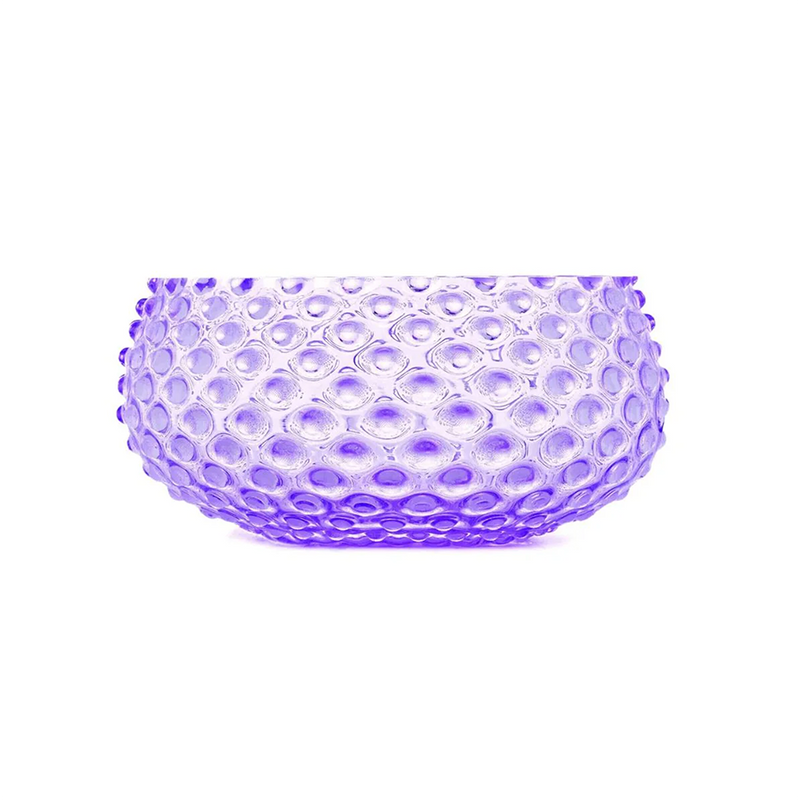 Hobnail Bowl - Large - Lilac Bloom