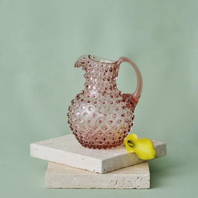 Hobnail Jug - Creamer - Night Iris