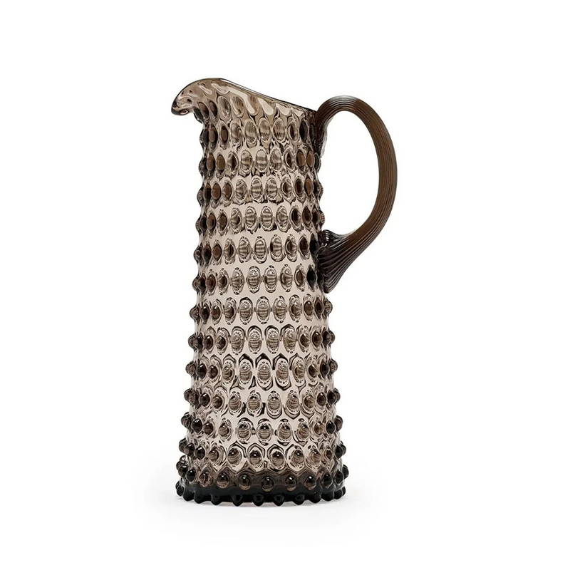 Hobnail Jug - Tall - Smokey Amaro