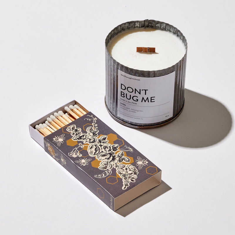 Warm Wishes Designer Matches - Bee