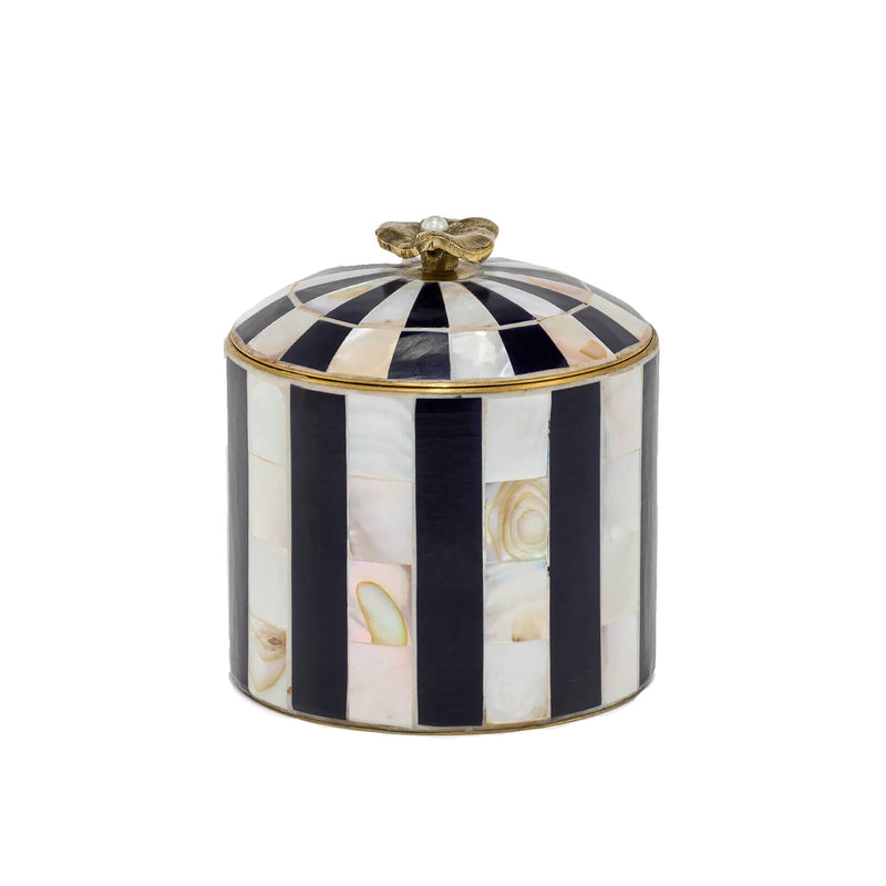 Handmade Zoey Circus Box - Navy Blue