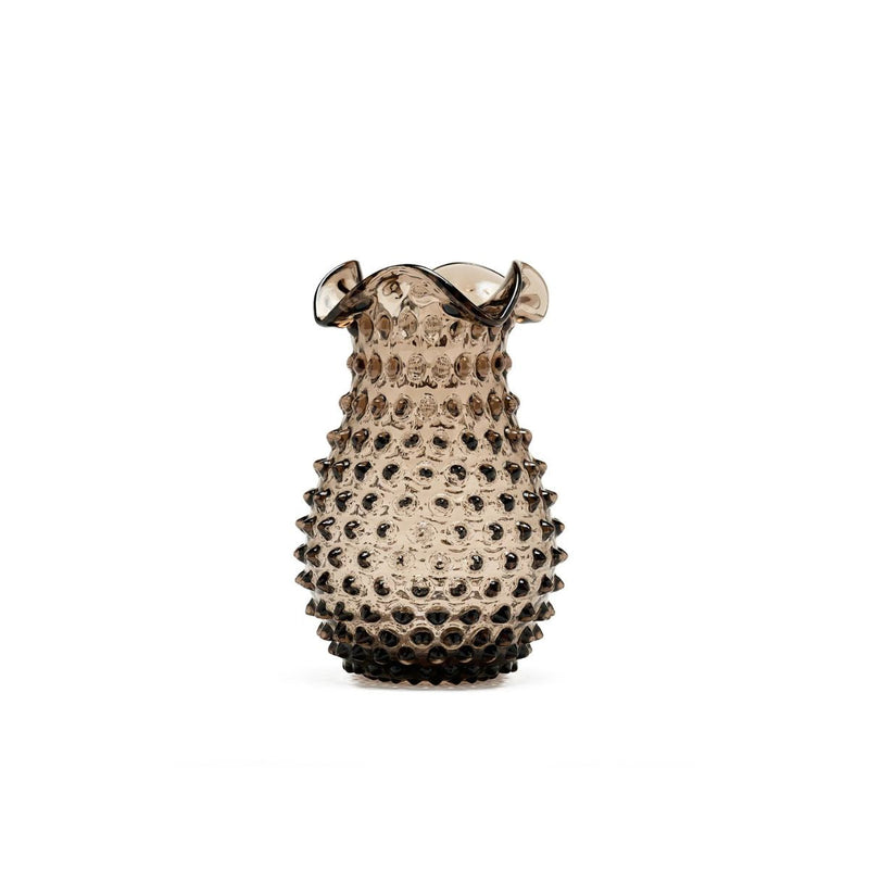 Hobnail Vase - Petal - Smokey Amaro