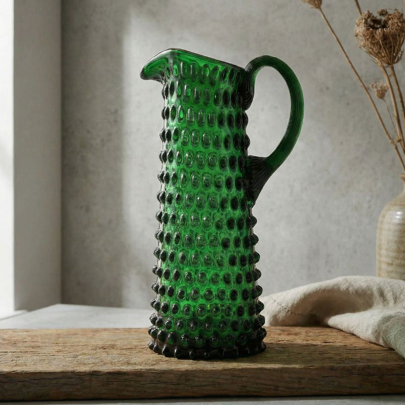 Hobnail Jug - Tall - Midnight Botanica