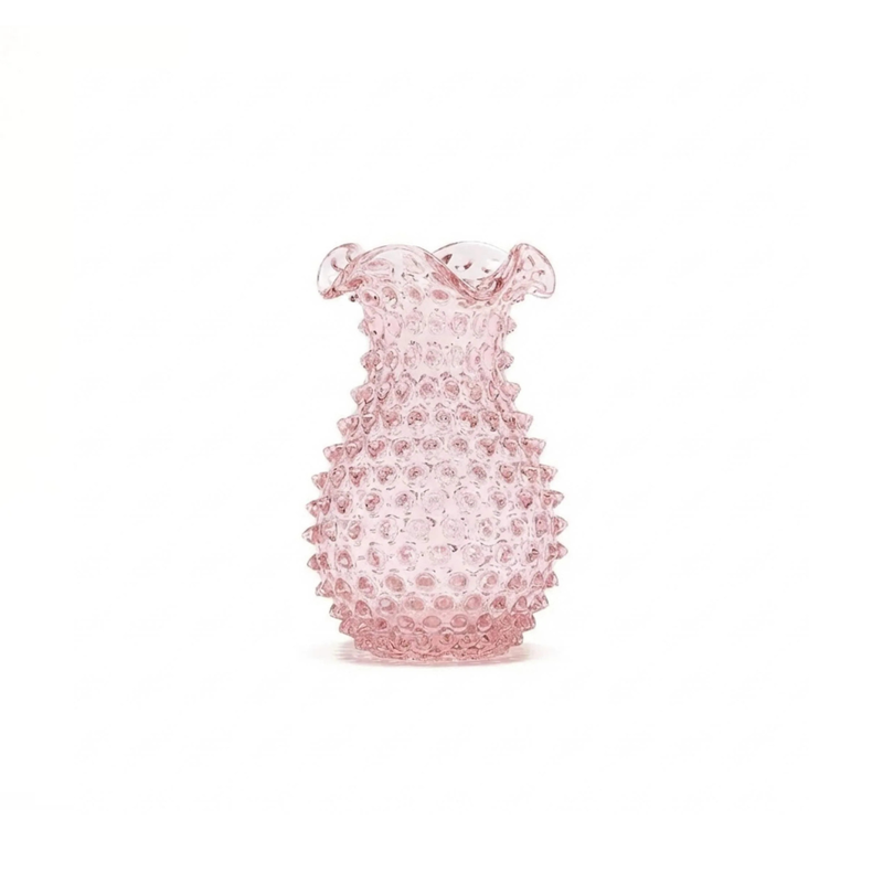 Hobnail Vase - Petal - Petal Pink
