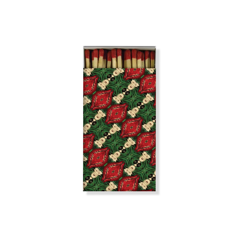 Warm Wishes Designer Matches - Festive Floral