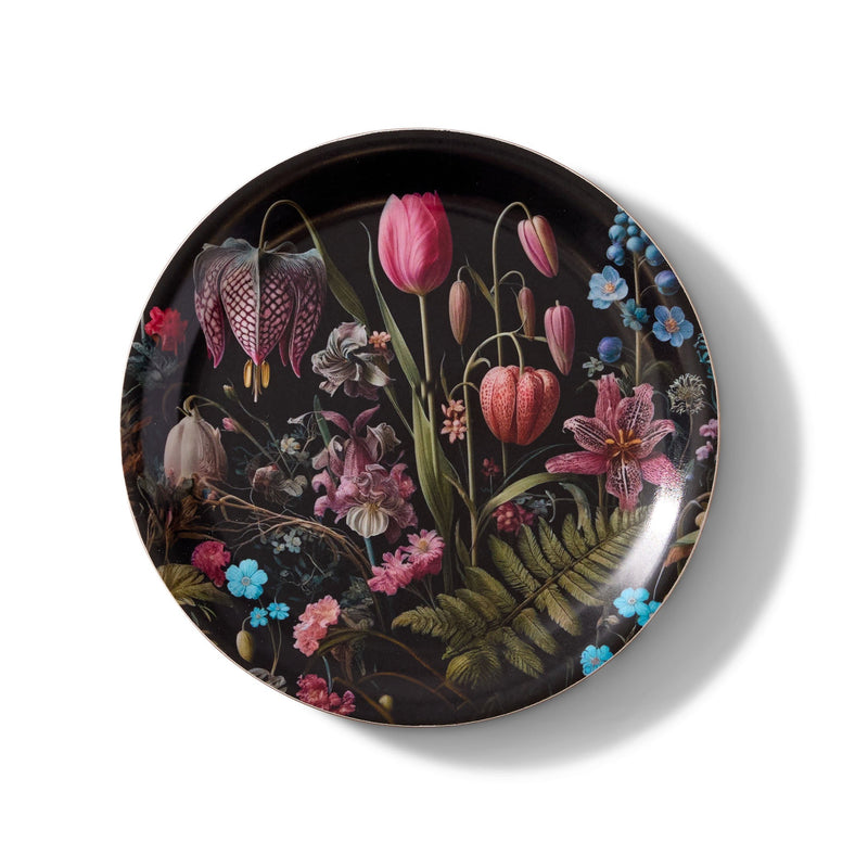 Kings Flower Mini Birchwood Tray Set of 2
