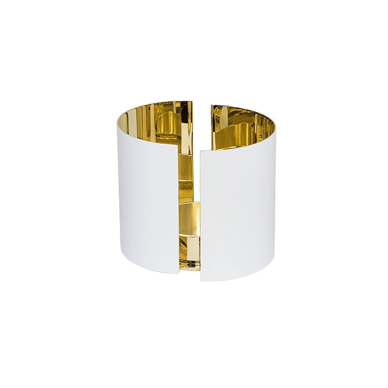Infinity Candleholder - Large White: Designed by Bernadotte & Kylberg