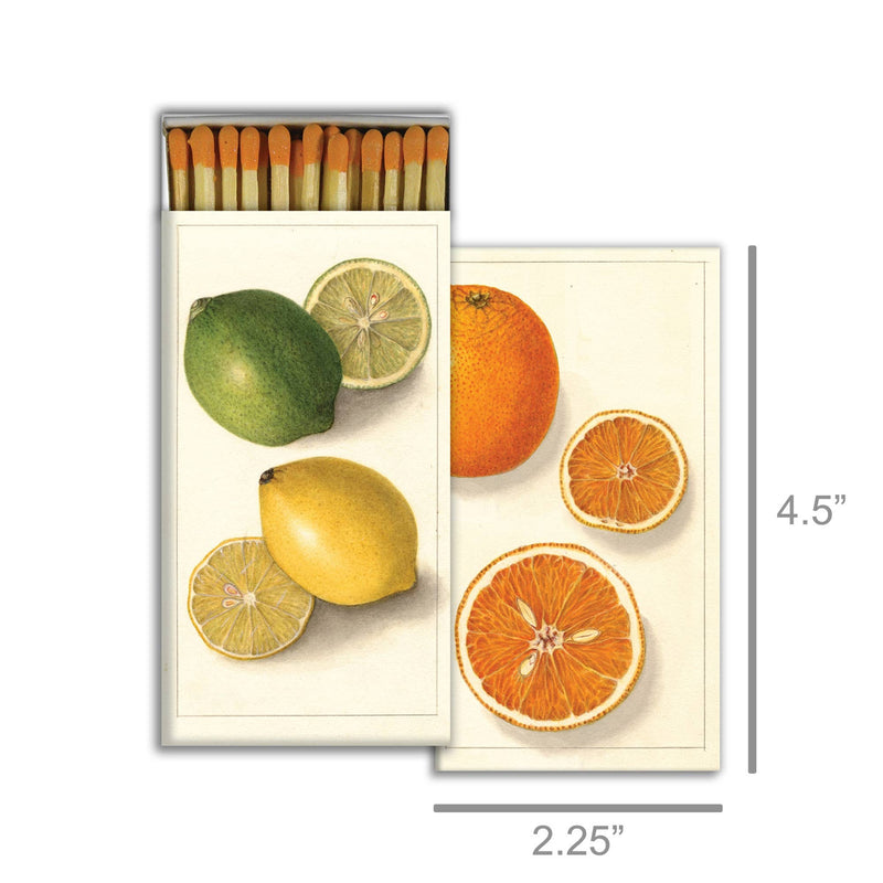 Warm Wishes Designer Matches - Citrus
