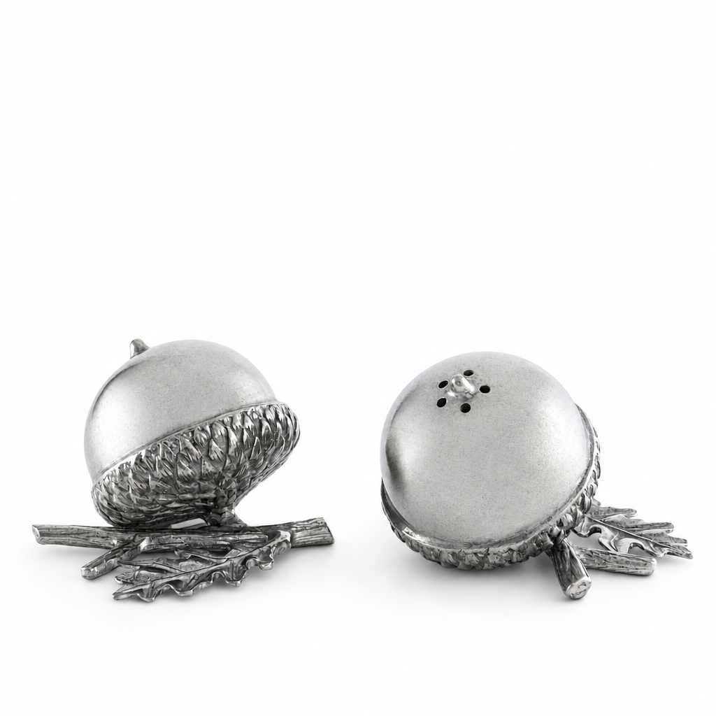 Pewter Acorn Salt & Pepper Set