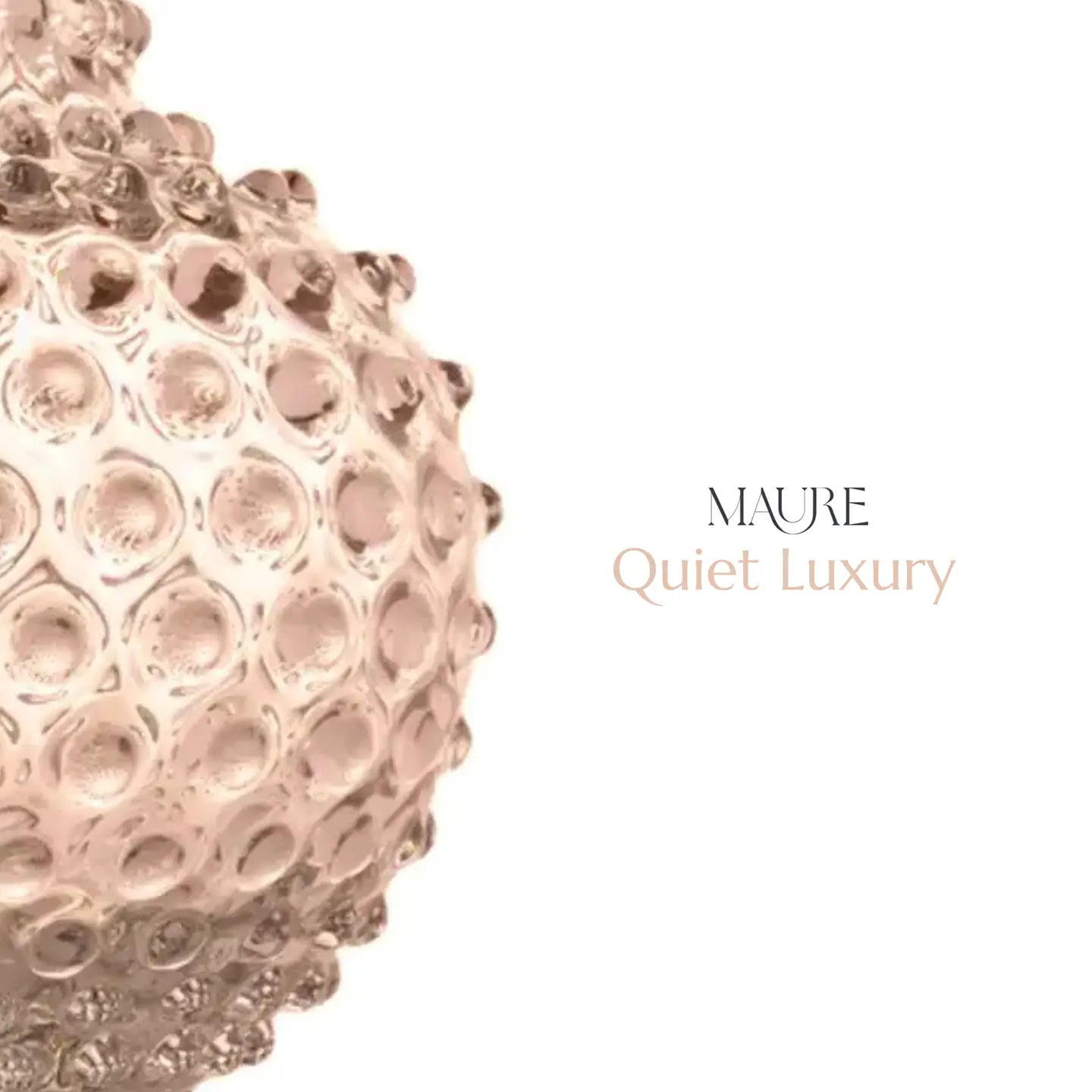 Hobnail Jug - Large - Apricot Chiffon