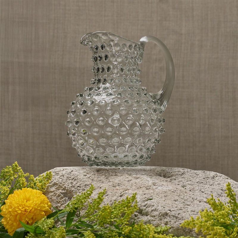 Hobnail Jug - Creamer - Smokey Quartz