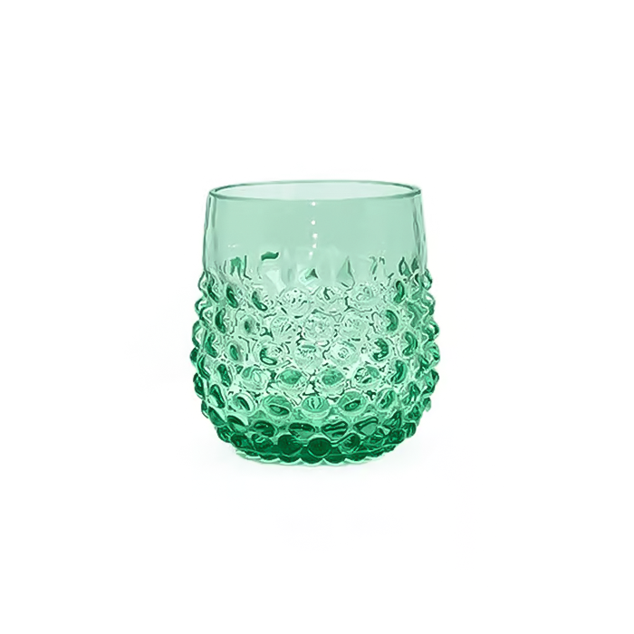 Capri Sea Hobnail Drink Set