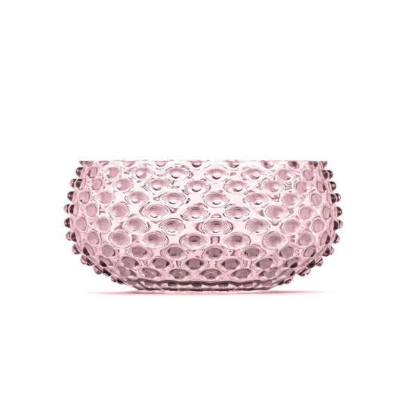 Hobnail Bowl - Large - Petal Pink