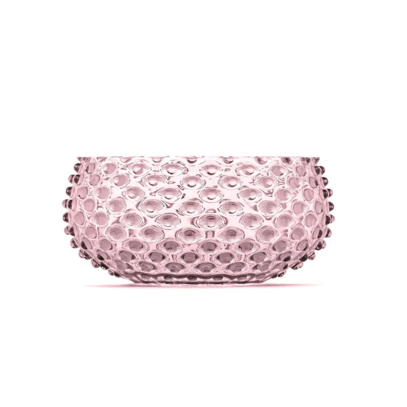 Hobnail Bowl - Large - Petal Pink