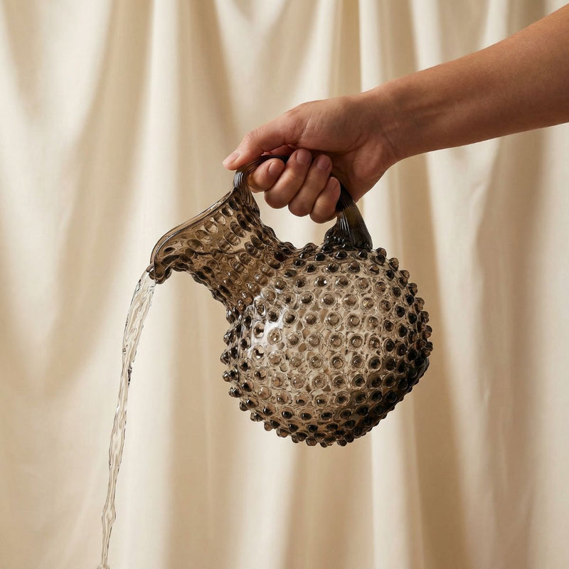 Hobnail Jug - Creamer - Smokey Amaro