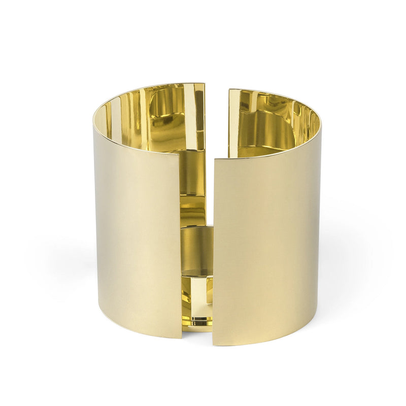 Infinity Candleholder - Large Brass