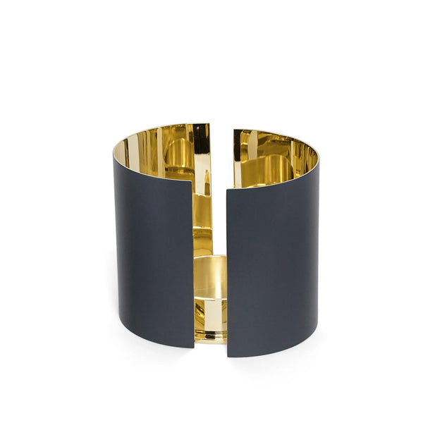 Infinity Candleholder - Large Dark Grey