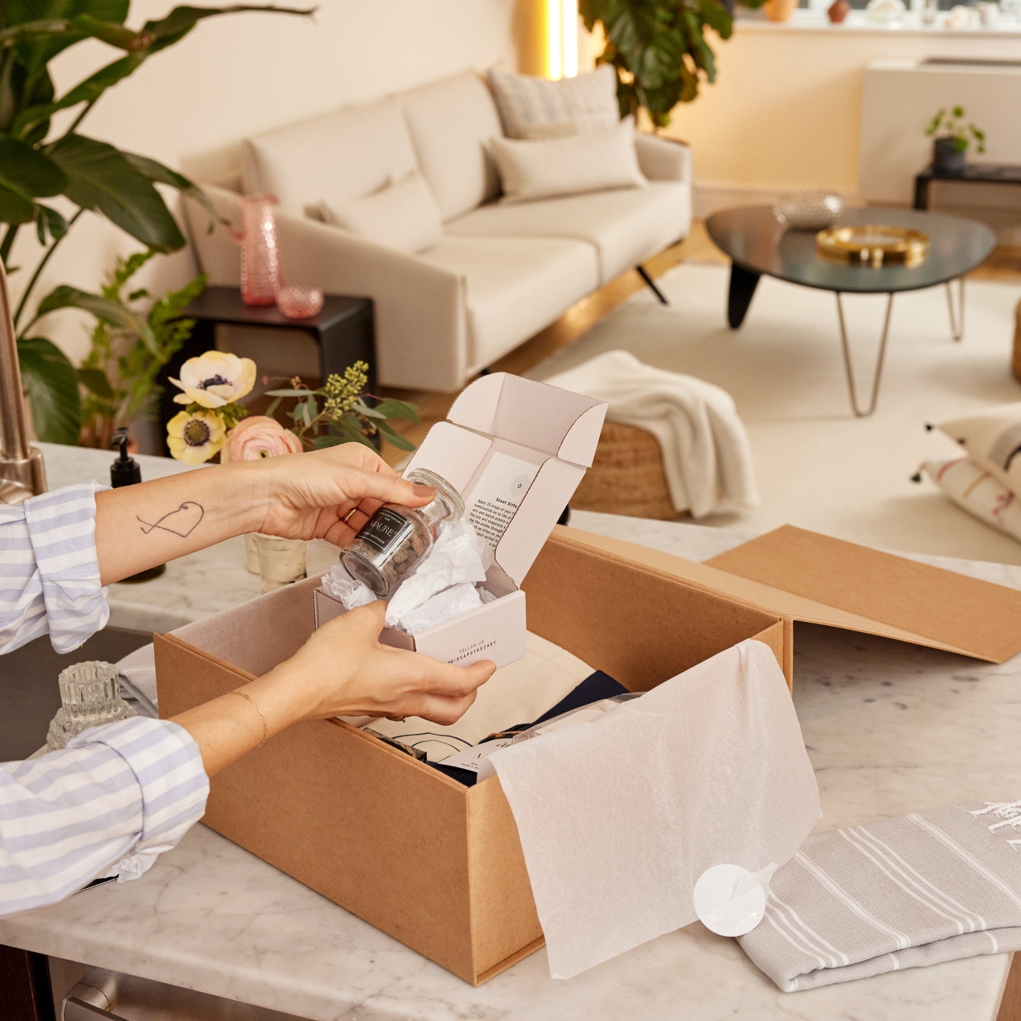 Lava Rock Diffuser Kit | Luxury Client Gifts from Maure Gifting Co.