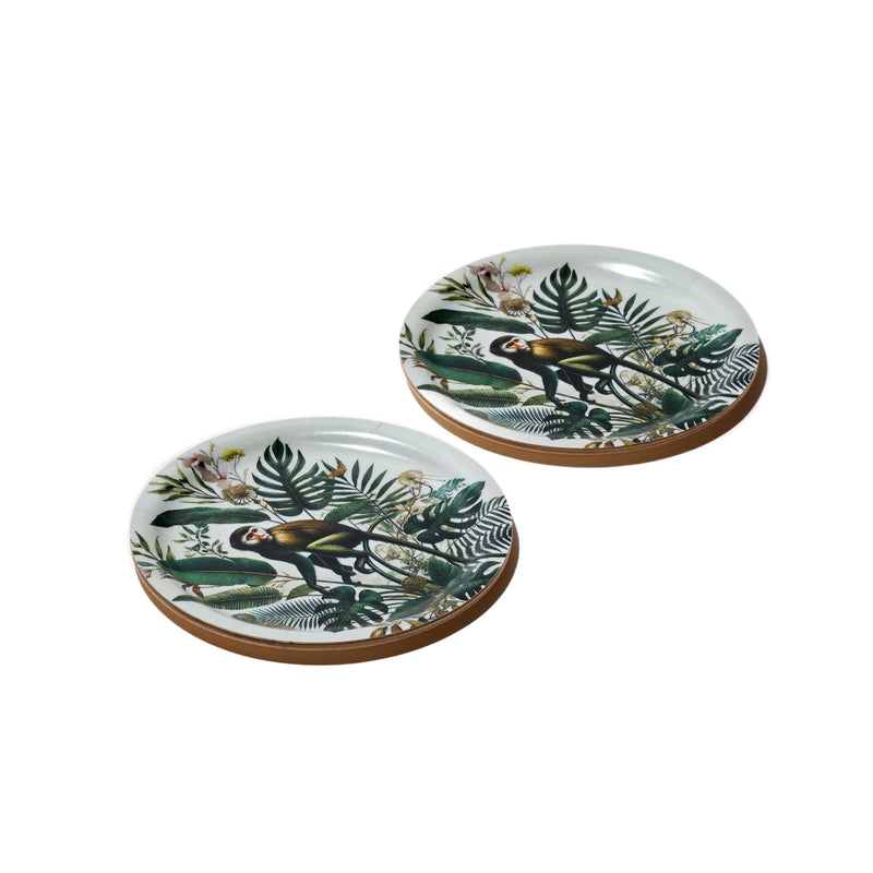 Monkeys Mini Birchwood Tray Set of 2