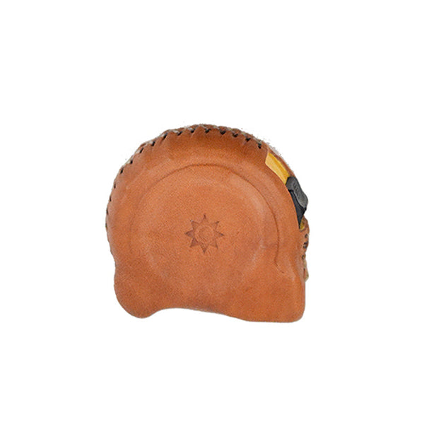 Hand-Stitched Leather Measuring Tape - Natural