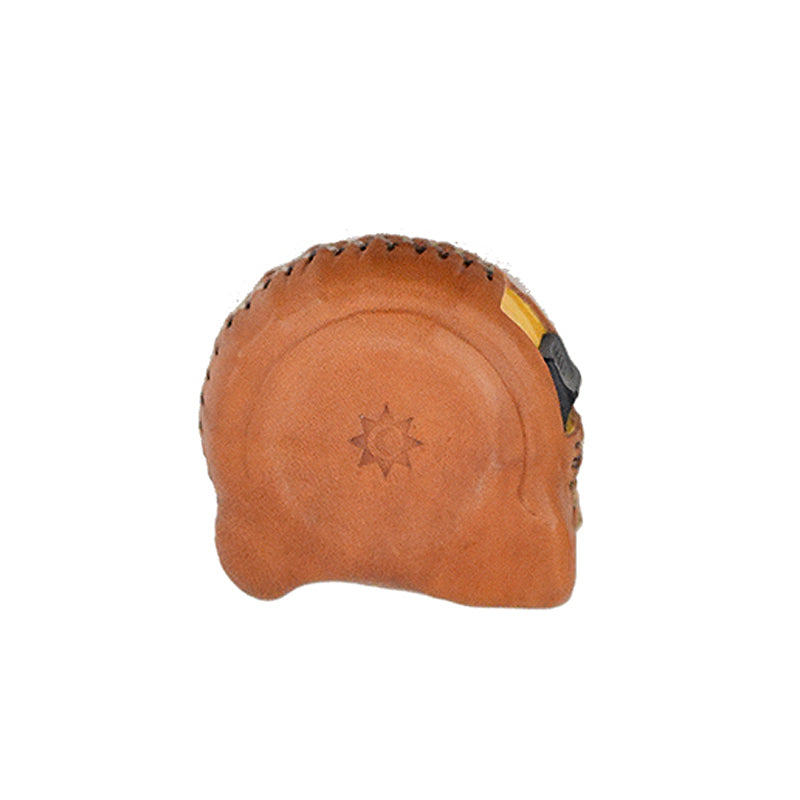 Hand-Stitched Leather Measuring Tape - Natural