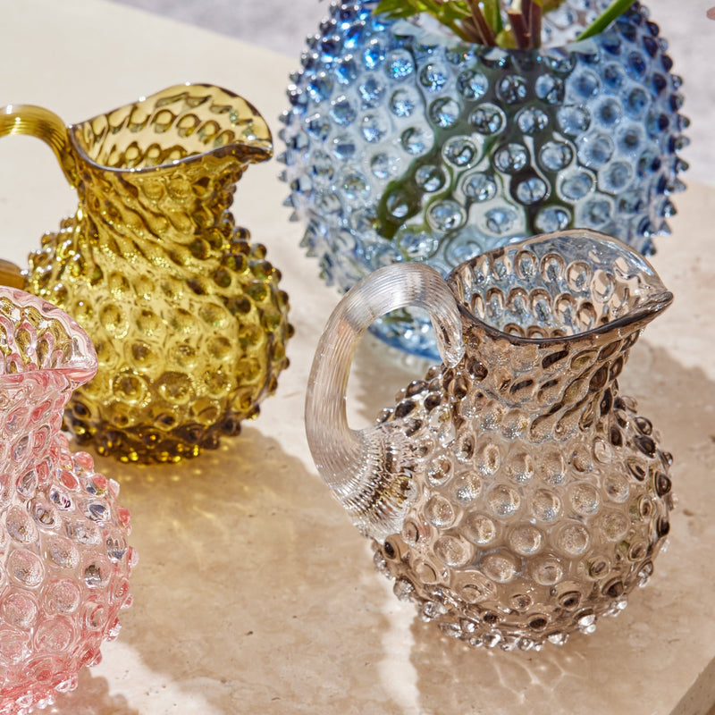 Underlay Black Smoke Hobnail Creamer
