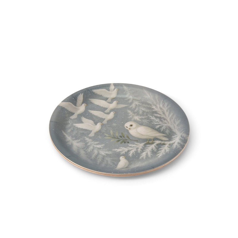 Snowbirds Birchwood Mini Trays Set of 2