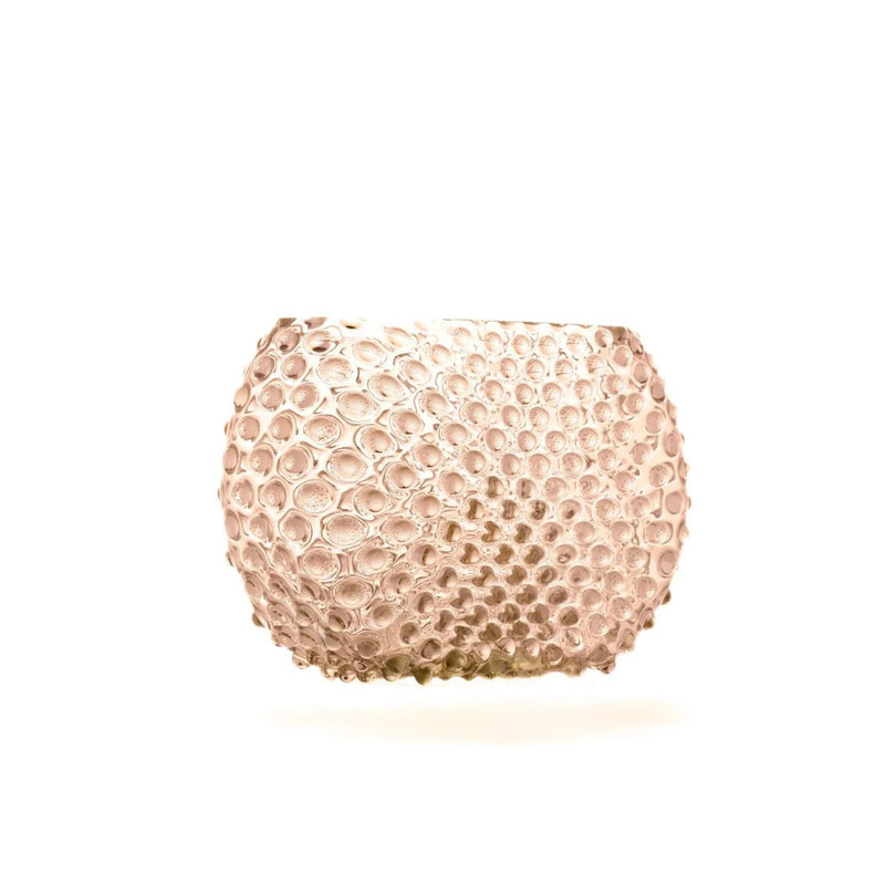 Hobnail Vase - Optic - Apricot Chiffon