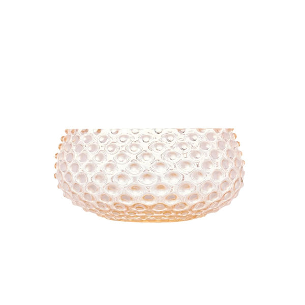 Hobnail Bowl - Large - Apricot Chiffon