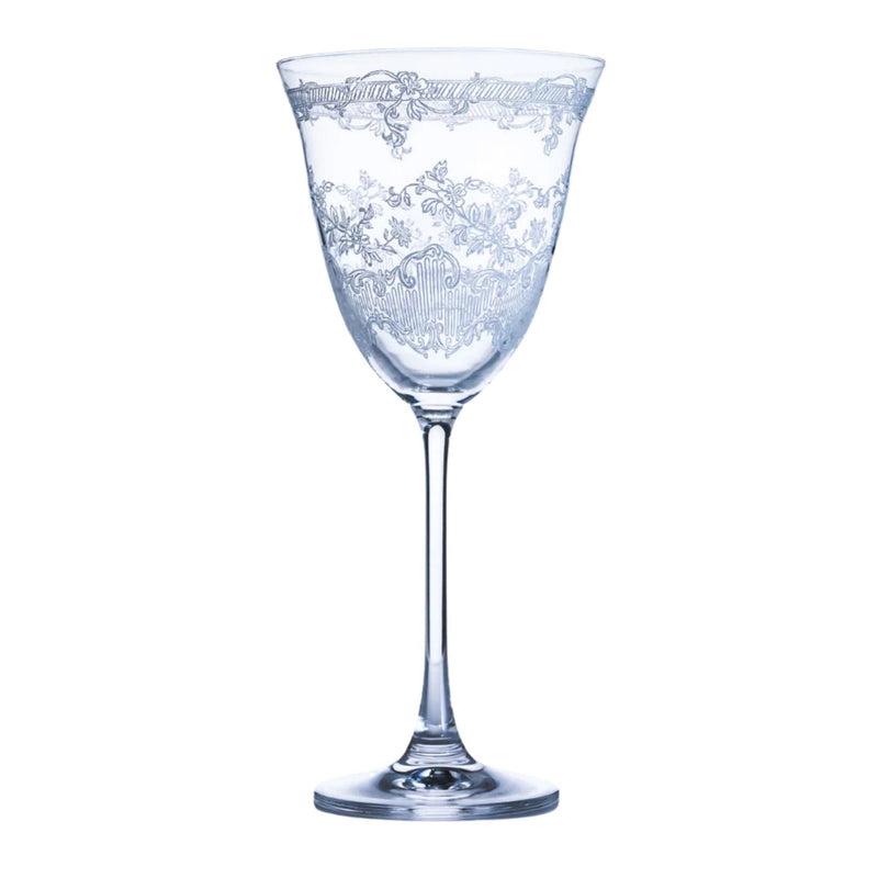 Giardino Wine Glass: Blue