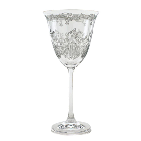 Giardino Wine Glass: Grey