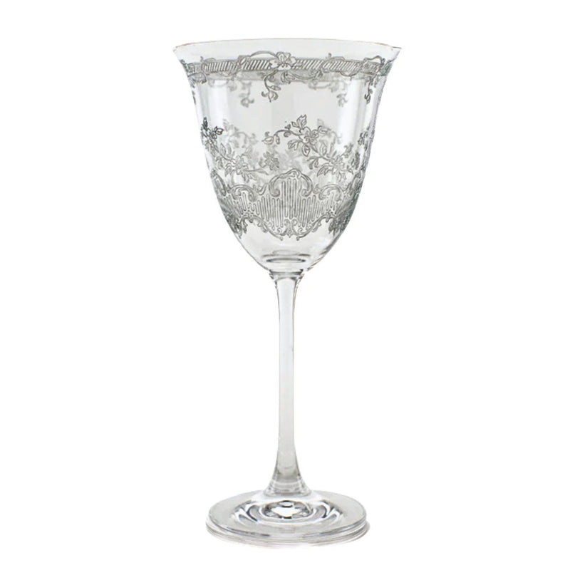Giardino Wine Glass: Grey