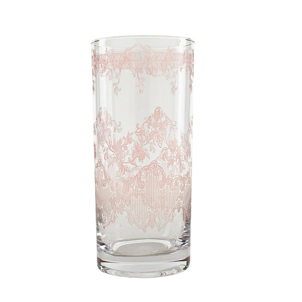 Giardino Highball Glass: Pink
