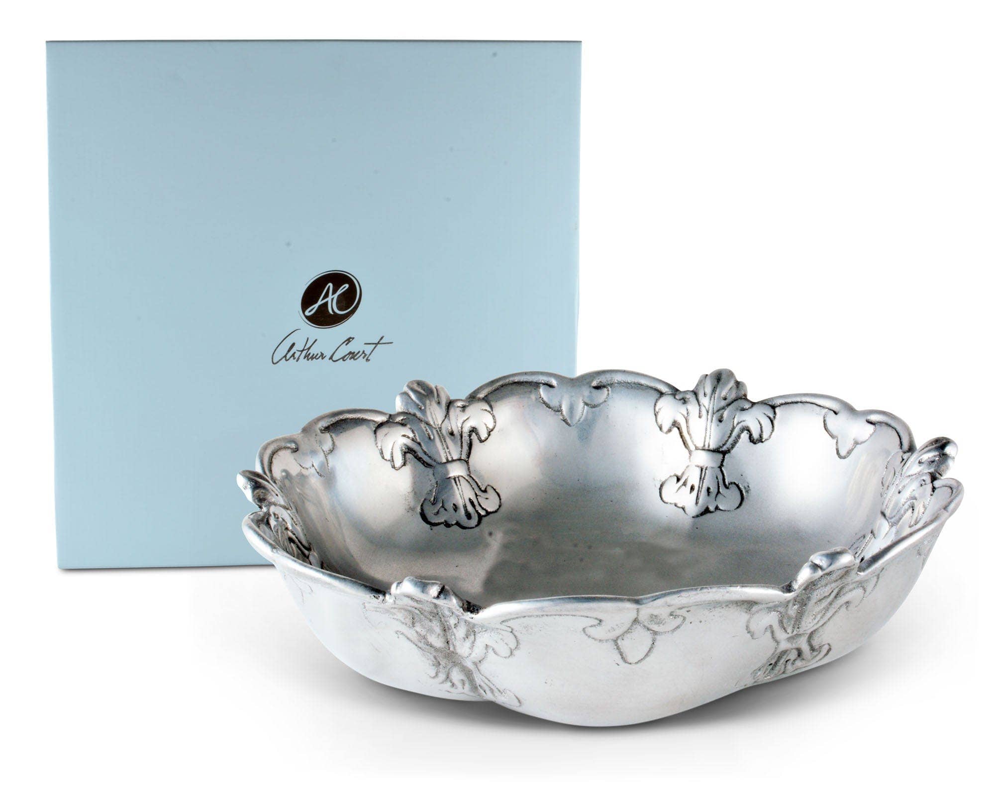 Fleur-De-Lis Serving Bowl - Medium