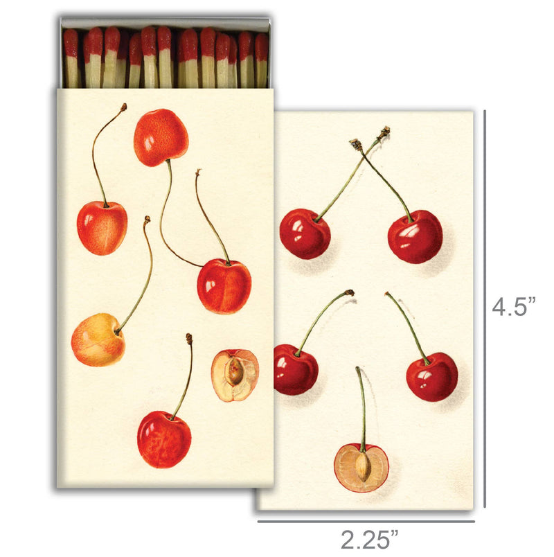Warm Wishes Designer Matches - Cherries