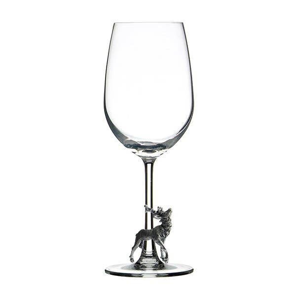 Crystal Red Wine Glass - Stag
