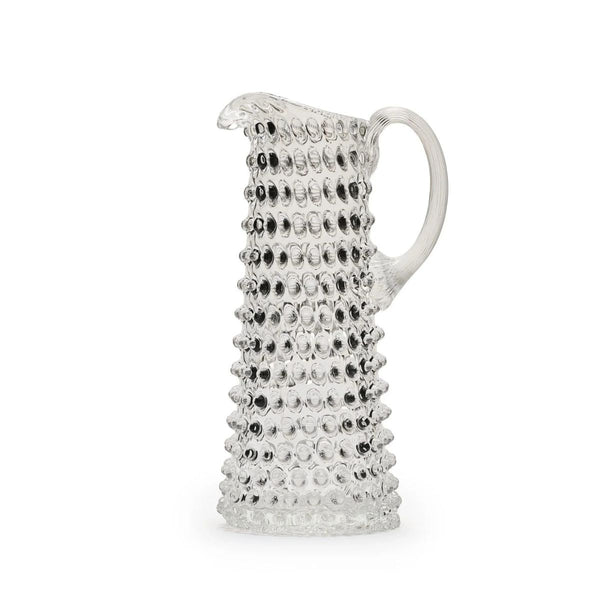 Hobnail Jug - Tall - Clear Quartz