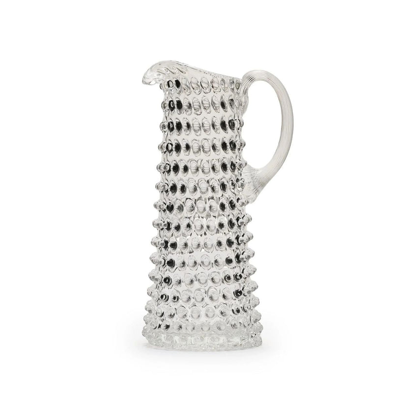 Hobnail Jug - Tall - Clear Quartz