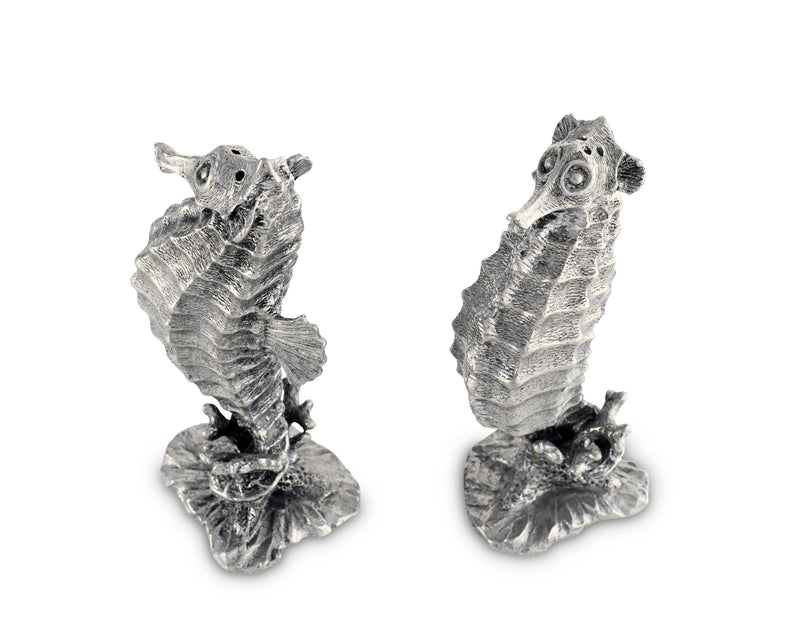 Pewter Seahorses Salt & Pepper Set