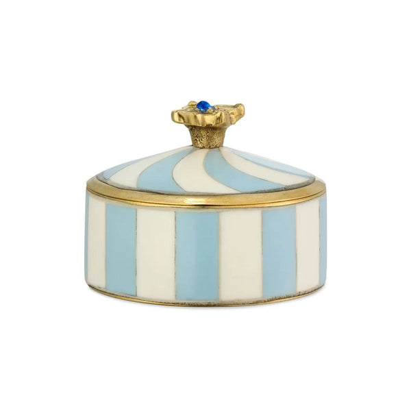 Lou Circus Box - Blue and White