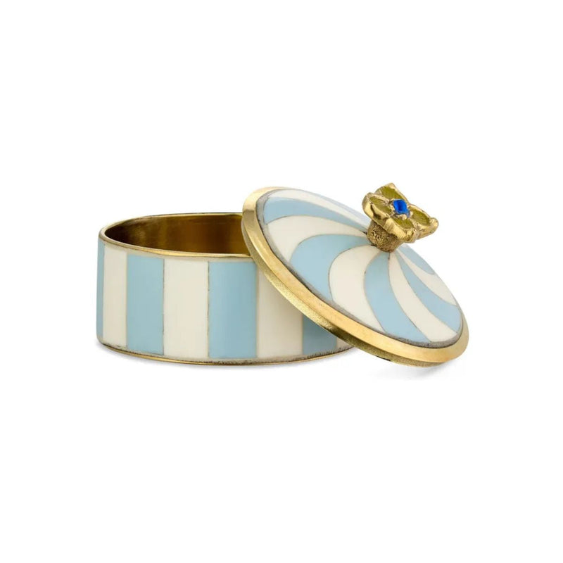 Lou Circus Box - Blue and White