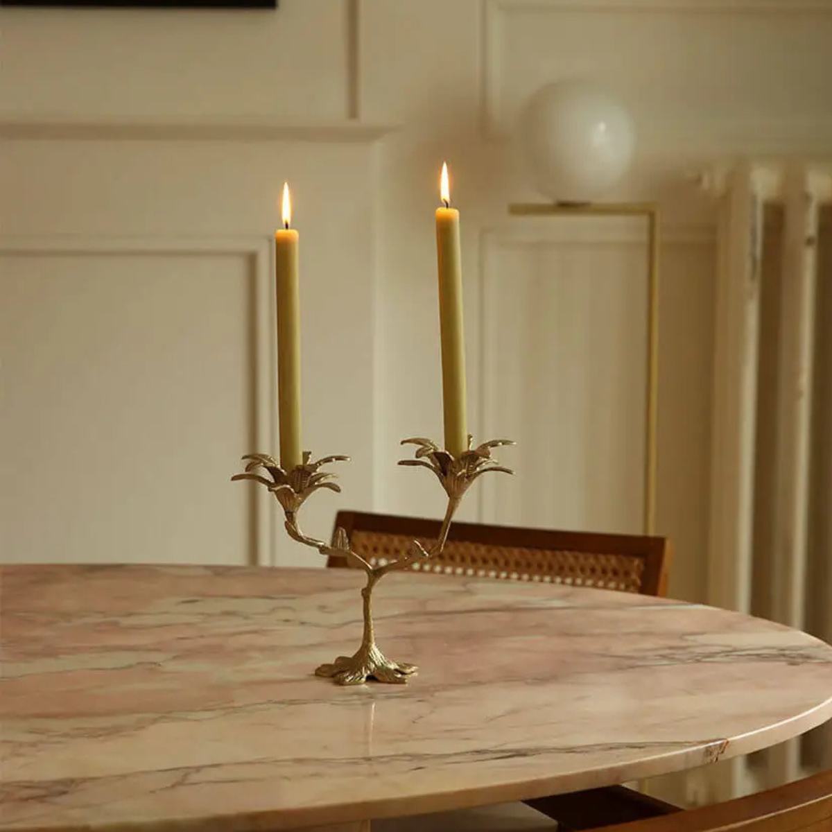 Palash Palm Candle Holder