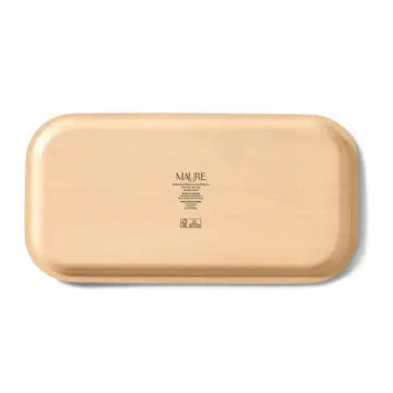 Great Blue Stork Narrow Birchwood Small Decorative Tray