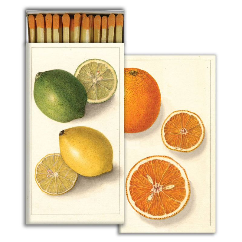 Warm Wishes Designer Matches - Citrus