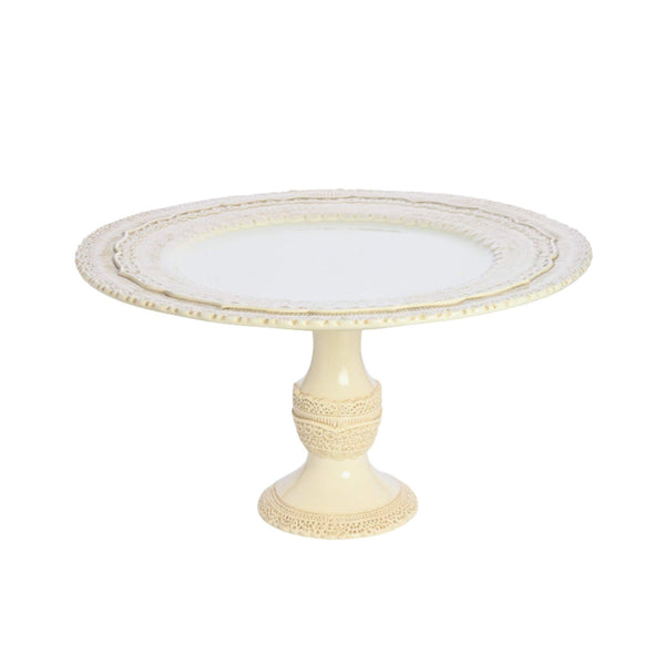 Finezza Cream Cake Stand: Small