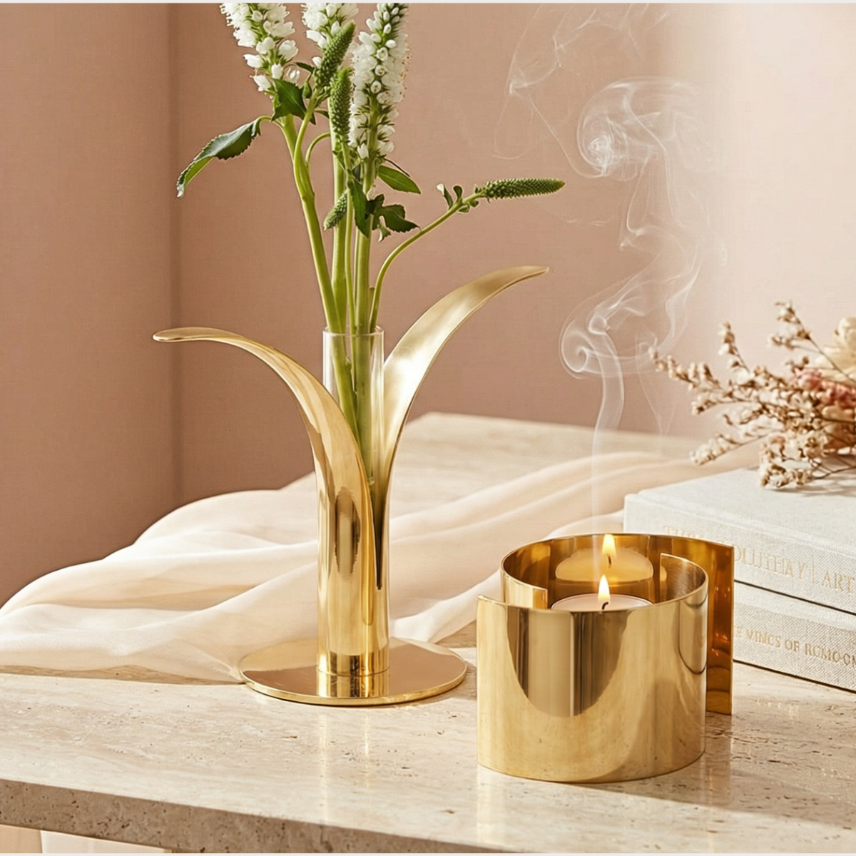 The Lily Candlestick Holder