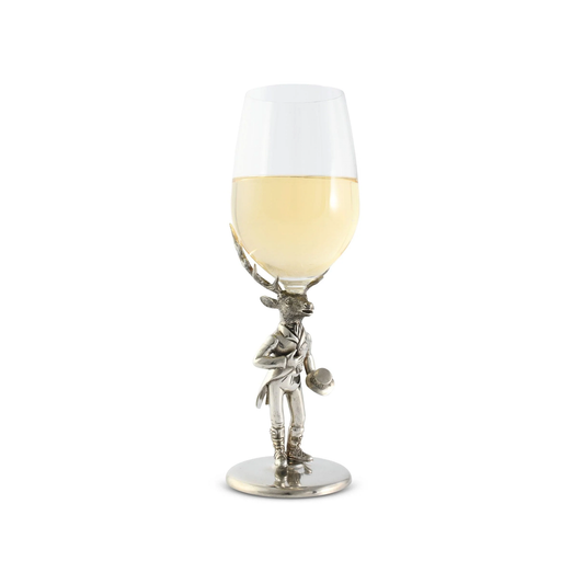 Gentleman Elk Wine Glass