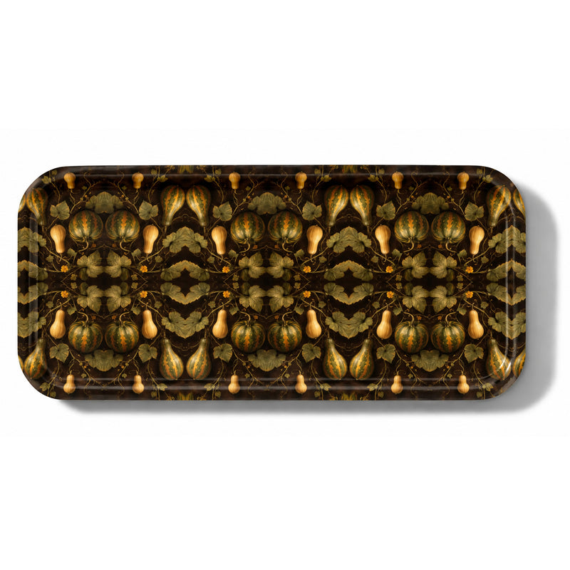 Heirloom Harvest Narrow Birchwood Small Decorative Tray