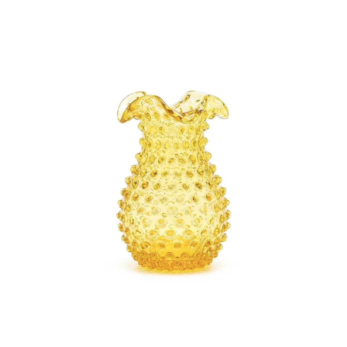 Hobnail Vase - Petal - Limoncello Yellow